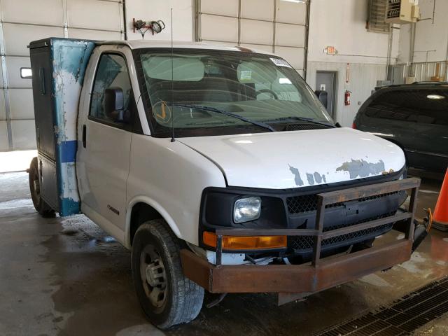 1GCGG25V661240652 - 2006 CHEVROLET EXPRESS G2 WHITE photo 1