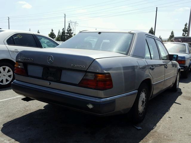 WDBEB33D0HA372538 - 1987 MERCEDES-BENZ 300 DT GRAY photo 4