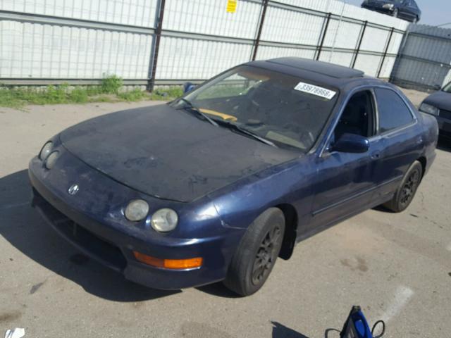 JH4DB7668WS004311 - 1998 ACURA INTEGRA GS BLUE photo 2