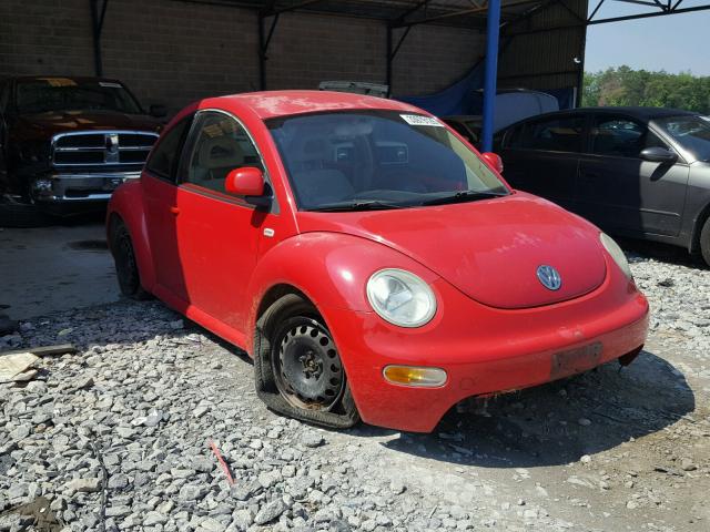 3VWBC21C6XM459249 - 1999 VOLKSWAGEN NEW BEETLE RED photo 1