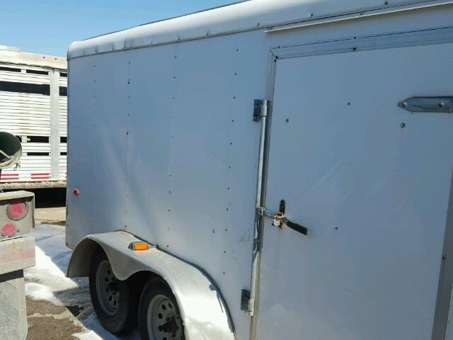 4X4UTS4224W014852 - 2004 CARGO TRAILER WHITE photo 7