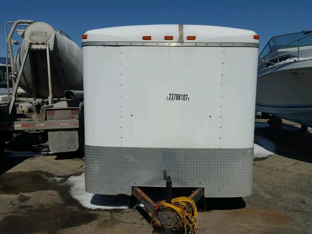 4X4UTS4224W014852 - 2004 CARGO TRAILER WHITE photo 9