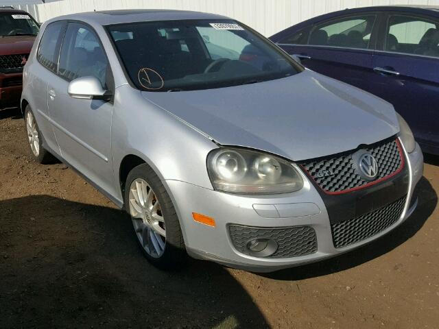 WVWEV71K46W103105 - 2006 VOLKSWAGEN NEW GTI SILVER photo 1