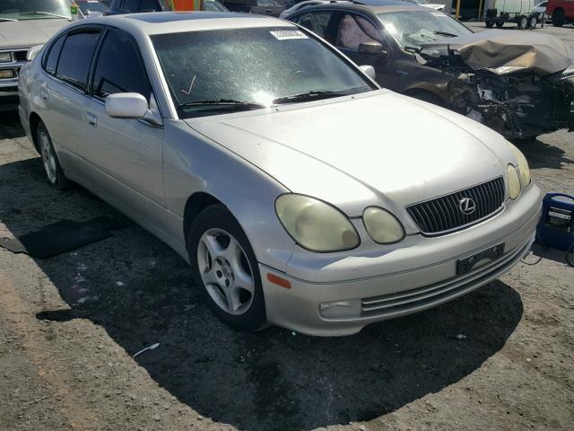 JT8BL69S820009652 - 2002 LEXUS GS 430 SILVER photo 1