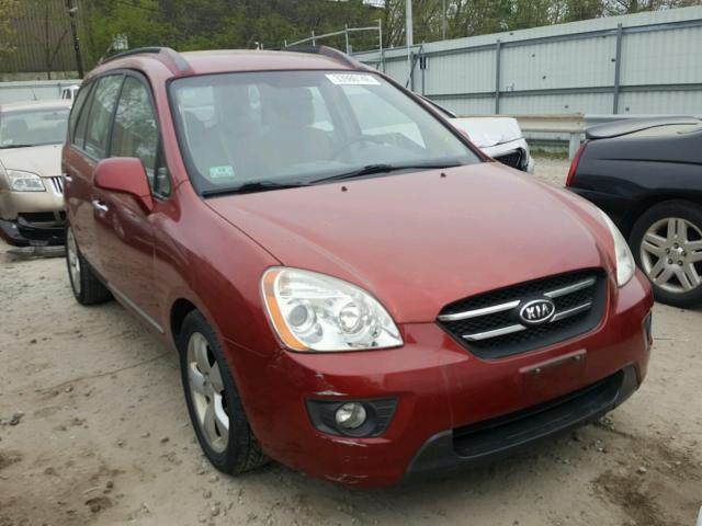 KNAFG526377089100 - 2007 KIA RONDO LX RED photo 1