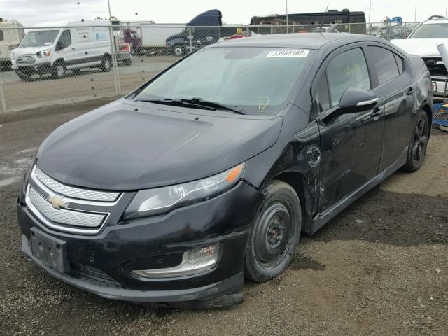 1G1RD6E40CU104648 - 2012 CHEVROLET VOLT BLACK photo 2