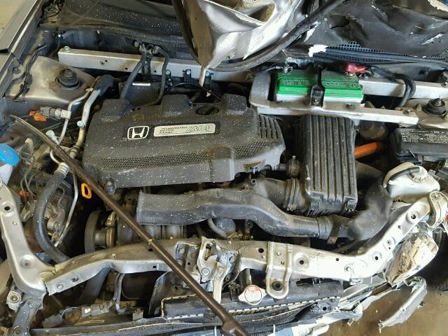 JHMZE1375YT001175 - 2000 HONDA INSIGHT SILVER photo 7