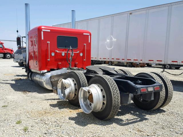 1NPXGGGG90D498481 - 2018 PETERBILT 389 RED photo 3