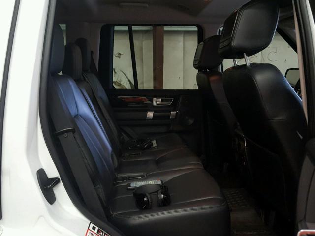 SALAK2D45BA547312 - 2011 LAND ROVER LR4 HSE LU WHITE photo 6
