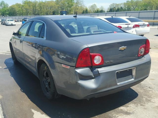 1G1ZG57B48F182598 - 2008 CHEVROLET MALIBU LS 灰色 照片 3