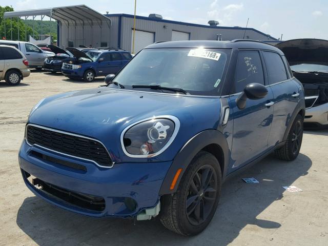 WMWZC3C56CWL88048 - 2012 MINI COOPER S C BLUE photo 2