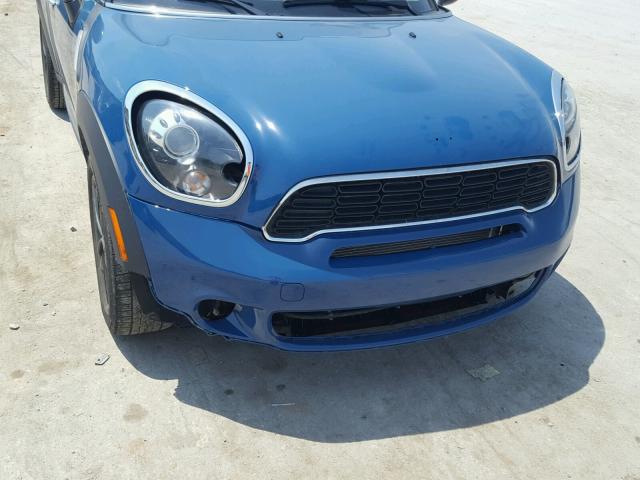 WMWZC3C56CWL88048 - 2012 MINI COOPER S C BLUE photo 9