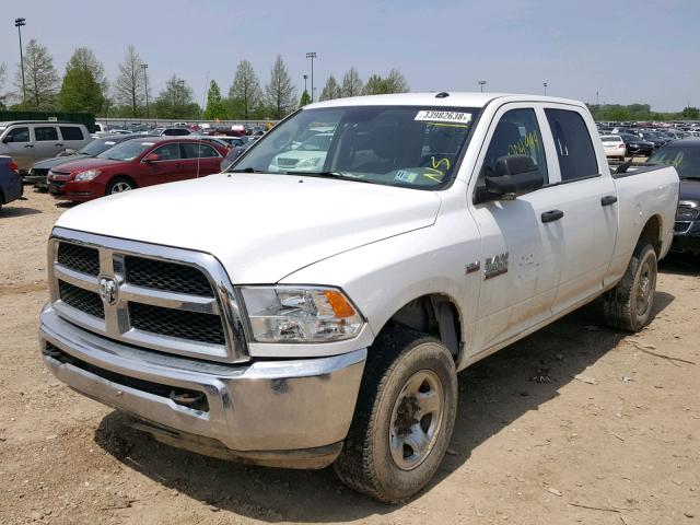 3C6TR5CT4DG549554 - 2013 RAM 2500 ST WHITE photo 2