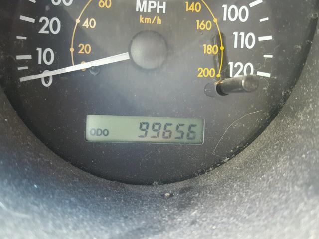 KL1TD66666B641089 - 2006 CHEVROLET AVEO BASE Rouge photo 8