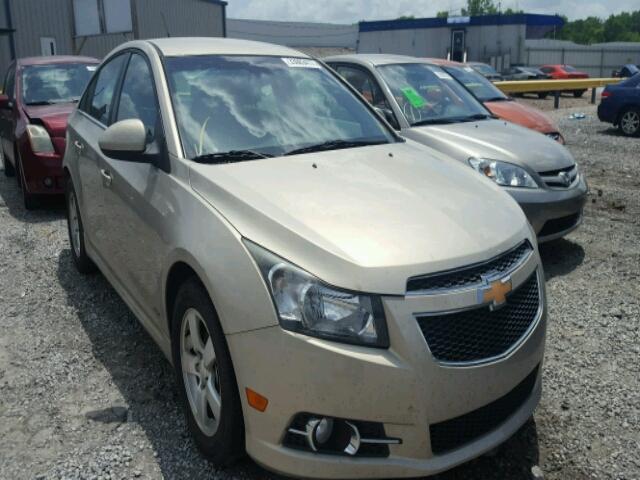 1G1PF5SC3C7309340 - 2012 CHEVROLET CRUZE LT BEIGE photo 1