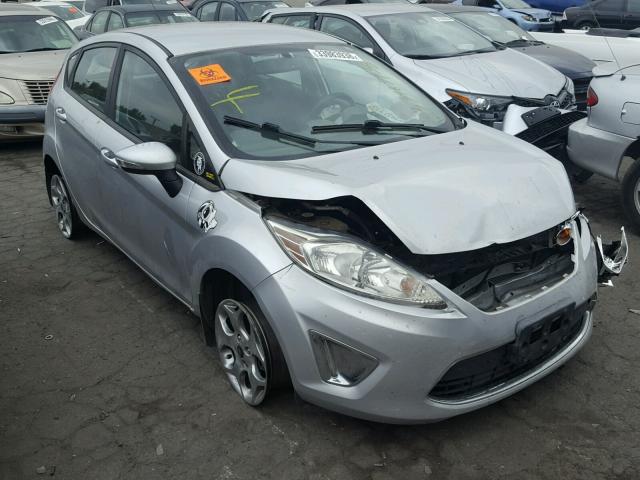 3FADP4FJ6BM119312 - 2011 FORD FIESTA SES SILVER photo 1