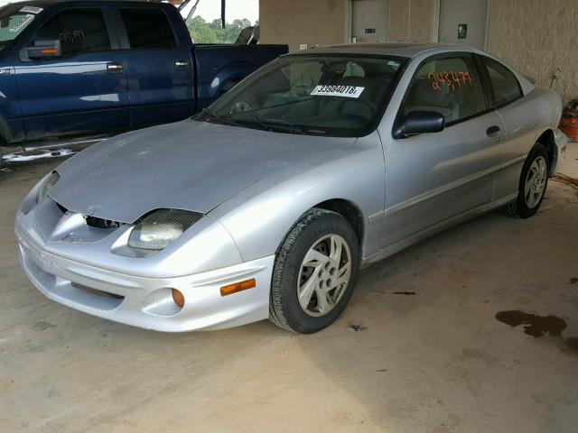 1G2JB124717194995 - 2001 PONTIAC SUNFIRE SE SILVER photo 2