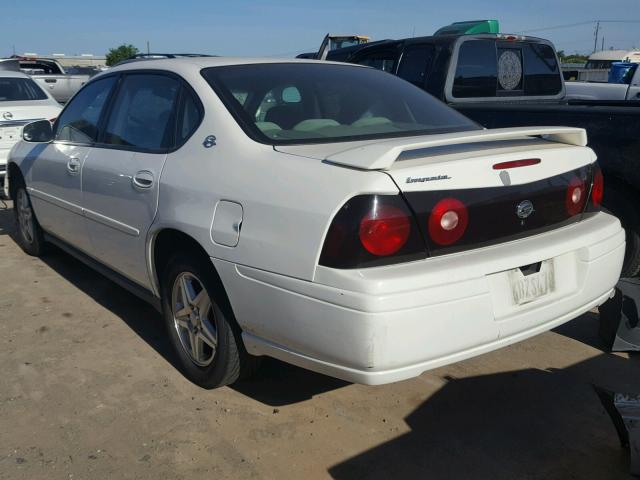 2G1WF52E059360194 - 2005 CHEVROLET IMPALA WHITE photo 3