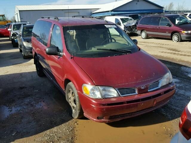 1GHDX03E54D126111 - 2004 OLDSMOBILE SILHOUETTE MAROON photo 1