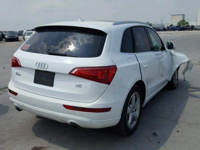 WA1VKAFP3AA034630 - 2010 AUDI Q5 PRESTIG WHITE photo 4