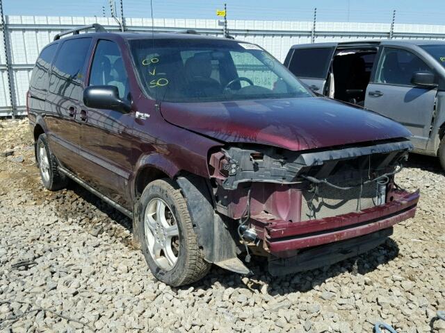 1GNDV33157D210788 - 2007 CHEVROLET UPLANDER L ბურგუნდია ფოტო 1