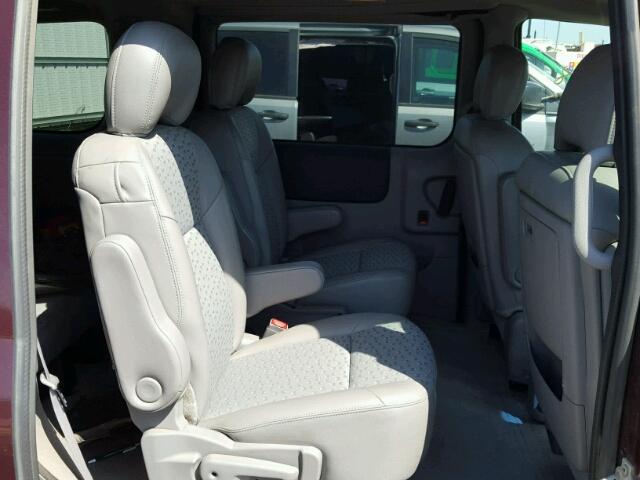 1GNDV33157D210788 - 2007 CHEVROLET UPLANDER L ბურგუნდია ფოტო 6