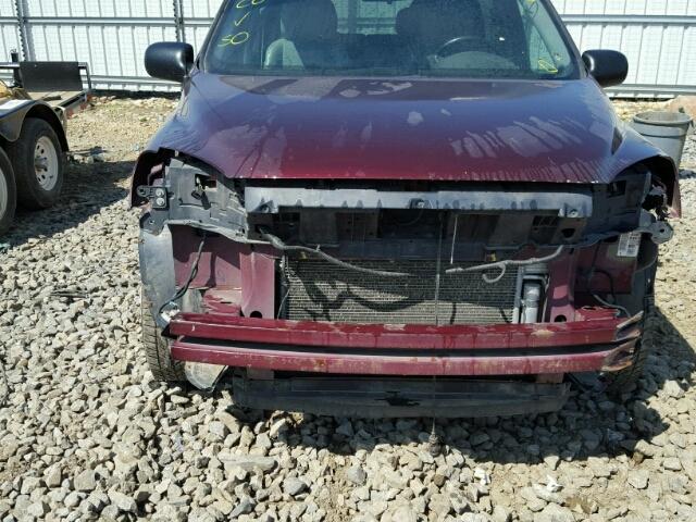 1GNDV33157D210788 - 2007 CHEVROLET UPLANDER L ბურგუნდია ფოტო 9