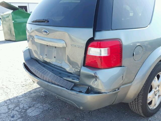 1FMZK06146GA26355 - 2006 FORD FREESTYLE GREEN photo 9