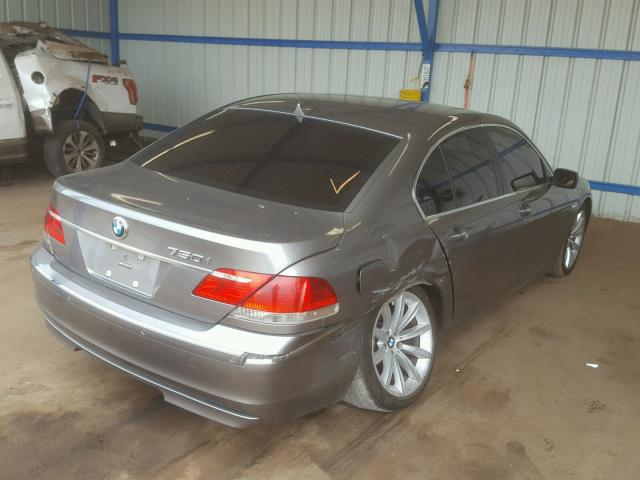 WBAHL835X7DT09054 - 2007 BMW ALPINA B7 SILVER photo 4