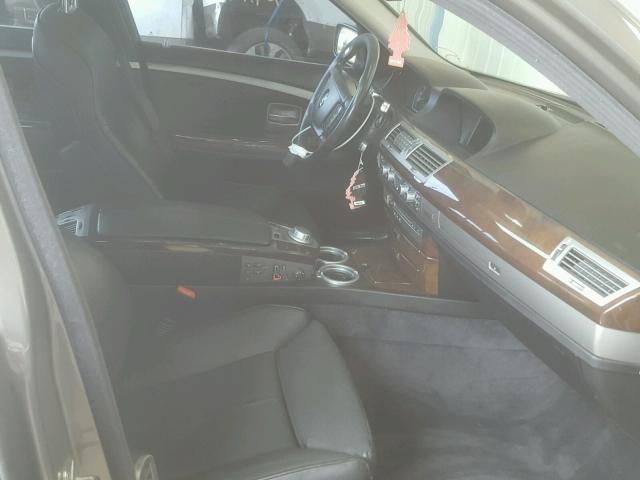 WBAHL835X7DT09054 - 2007 BMW ALPINA B7 SILVER photo 5