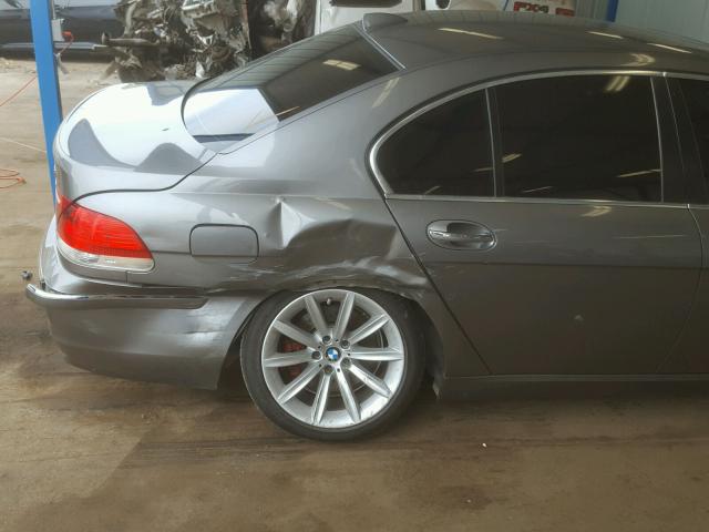 WBAHL835X7DT09054 - 2007 BMW ALPINA B7 SILVER photo 9