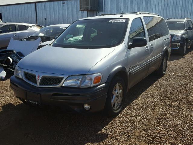 1GMDV03E52D297817 - 2002 PONTIAC MONTANA SILVER photo 2