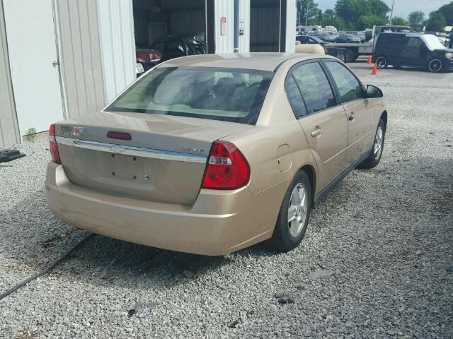 1G1ZT52874F217457 - 2004 CHEVROLET MALIBU LS Қоңыр фото 4