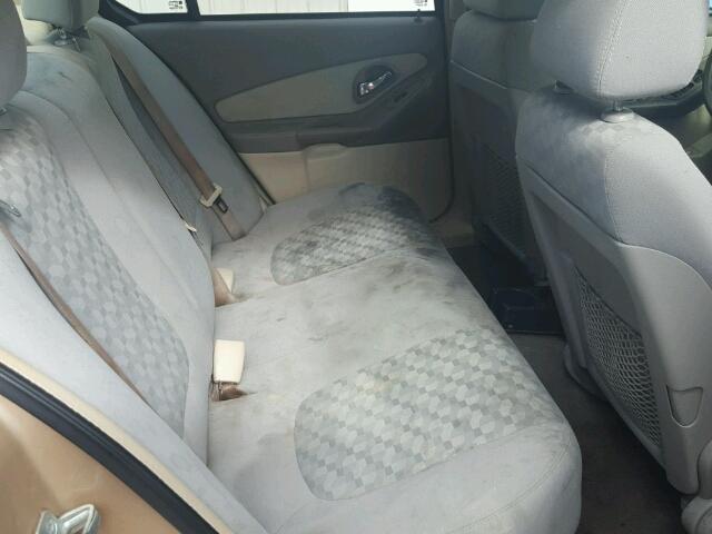 1G1ZT52874F217457 - 2004 CHEVROLET MALIBU LS Қоңыр фото 6