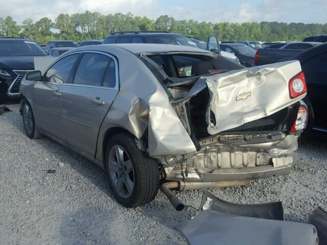 1G1ZH57B89F213723 - 2009 CHEVROLET MALIBU 1LT 金色 照片 3