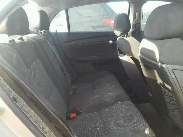 1G1ZH57B89F213723 - 2009 CHEVROLET MALIBU 1LT 金色 照片 6