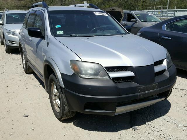 JA4LZ31G03U096655 - 2003 MITSUBISHI OUTLANDER SILVER photo 1