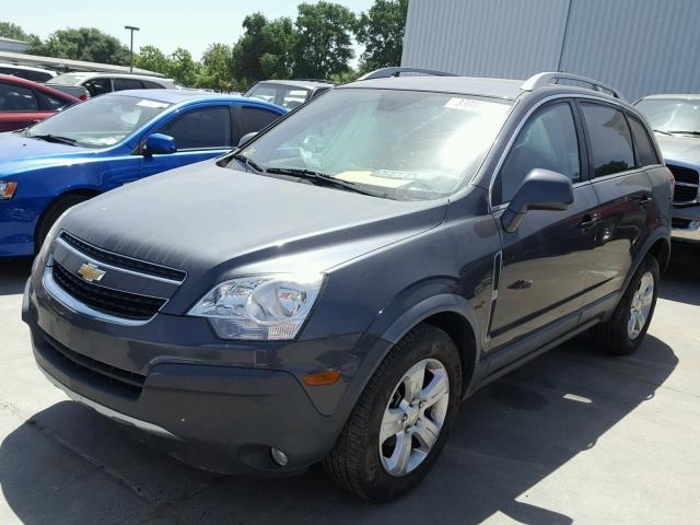 3GNAL2EK5DS603677 - 2013 CHEVROLET CAPTIVA LS GRAY photo 2