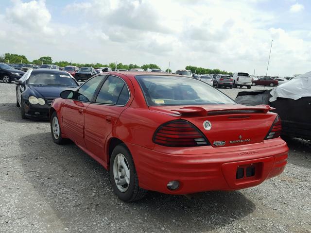 1G2NF52E42C313942 - 2002 PONTIAC GRAND AM S Qırmızı foto 3