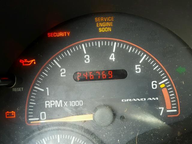 1G2NF52E42C313942 - 2002 PONTIAC GRAND AM S Qırmızı foto 8