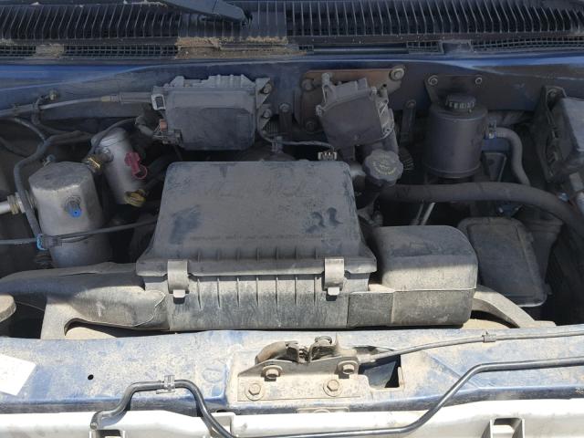 1GTDM19W2YB524883 - 2000 GMC SAFARI XT BLUE photo 7