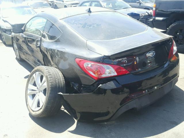 KMHHU6KH9BU065000 - 2011 HYUNDAI GENESIS CO BLACK photo 9