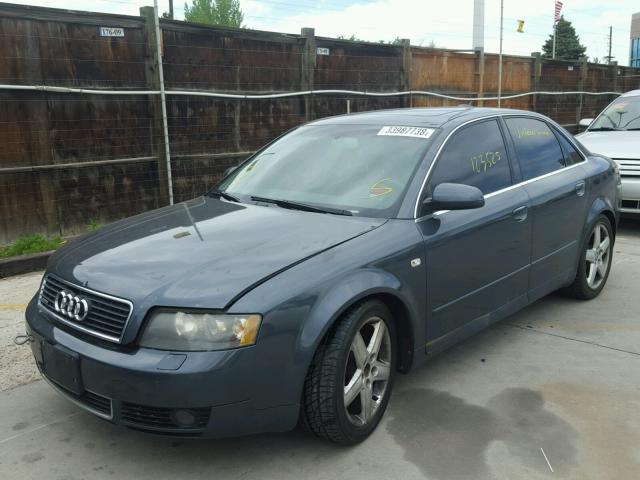 WAULT68E55A017740 - 2005 AUDI A4 3.0 QUA GRAY photo 2