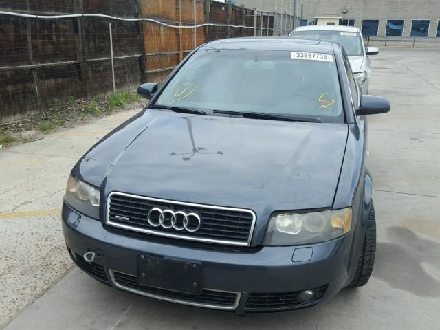 WAULT68E55A017740 - 2005 AUDI A4 3.0 QUA GRAY photo 9