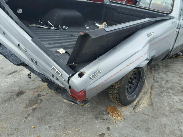 1FTCR11S4FUC52411 - 1985 FORD RANGER SILVER photo 9