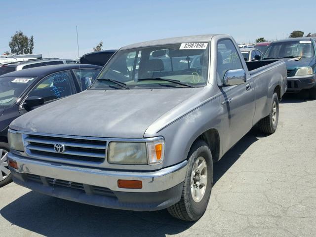 JT4VD10C4P0004380 - 1993 TOYOTA T100 SR5 GRAY photo 2