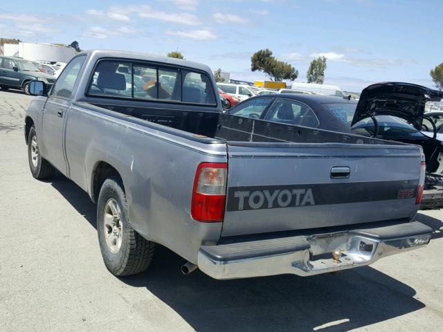 JT4VD10C4P0004380 - 1993 TOYOTA T100 SR5 GRAY photo 3