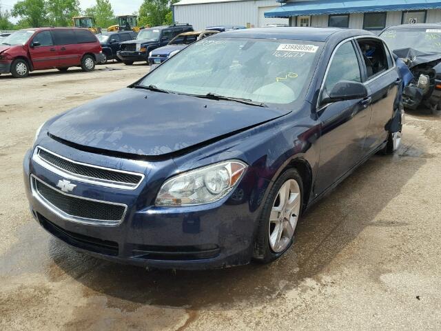 1G1ZA5E05A4100933 - 2010 CHEVROLET MALIBU LS ლურჯი ფოტო 2
