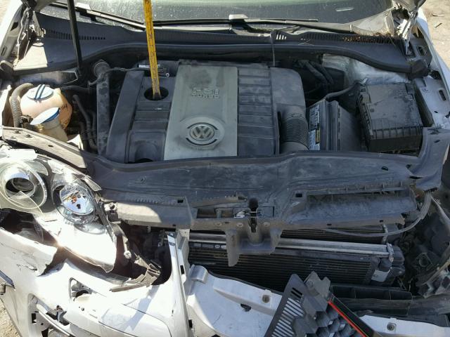 WVWEV71K87W040561 - 2007 VOLKSWAGEN NEW GTI SILVER photo 7