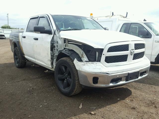 1C6RR7LT1ES349893 - 2014 RAM 1500 SLT WHITE photo 1